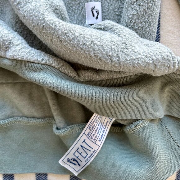 Feat BlanketBlend Pullover Green Hoodie Size Women’s Small - Picture 5 of 12